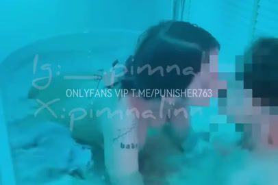 คลิปหลุด Pimnalin น้องเมจิก สาวสักลาย หุ่นน่าเย็ดสุดๆ เล่นควยแฟนในอ่างทั้งดูด ทั้งเอานมถู ก่อนโดนแฟนจับเบิร์นหีที่ห้อง ฟินหีสุดๆ